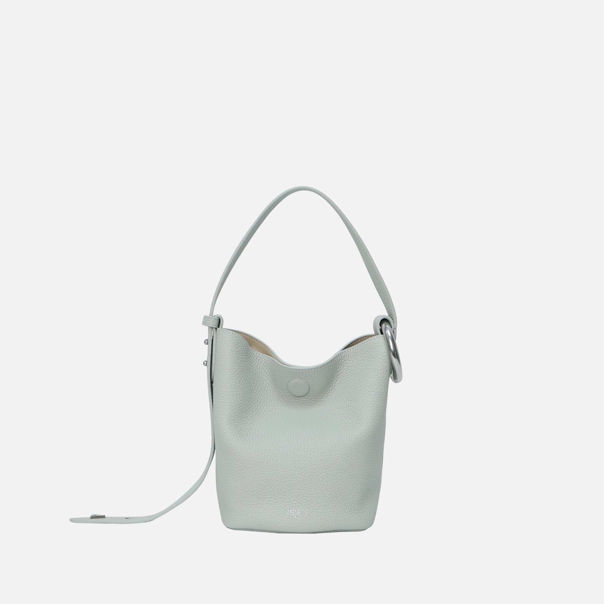 Small Floral  Bucket Bag with Metal Ring（Pre-order）