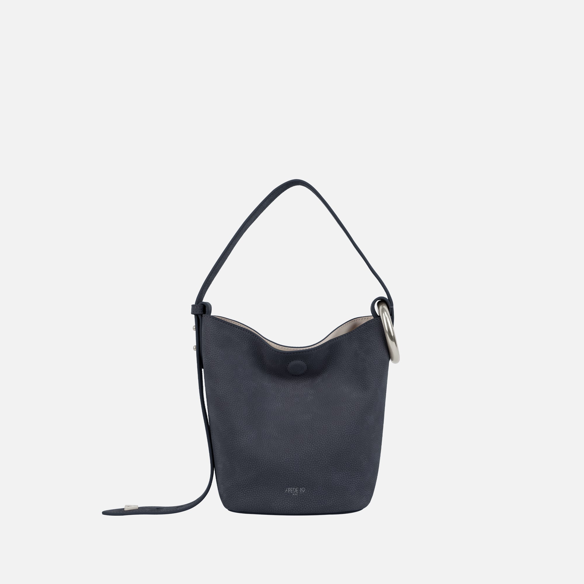 Small Floral  Bucket Bag with Metal Ring（Pre-order）