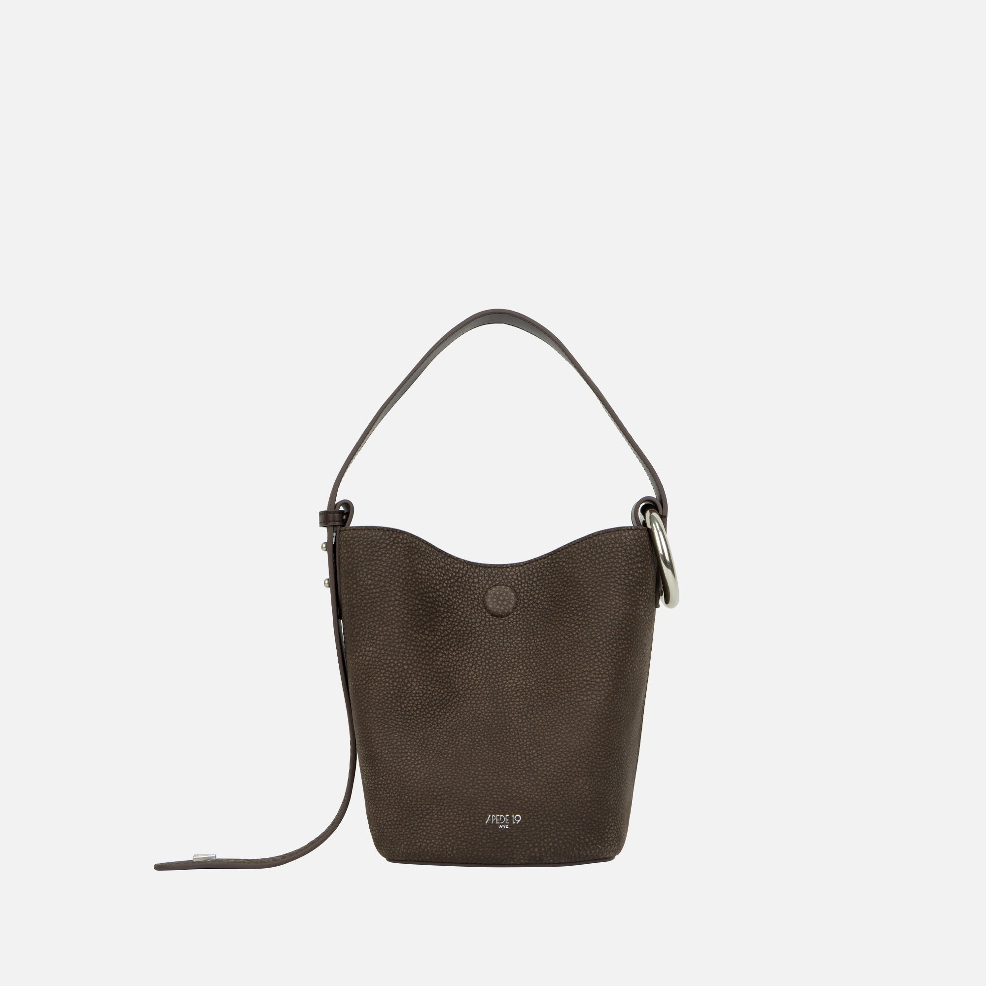 Small Floral  Bucket Bag with Metal Ring（Pre-order）