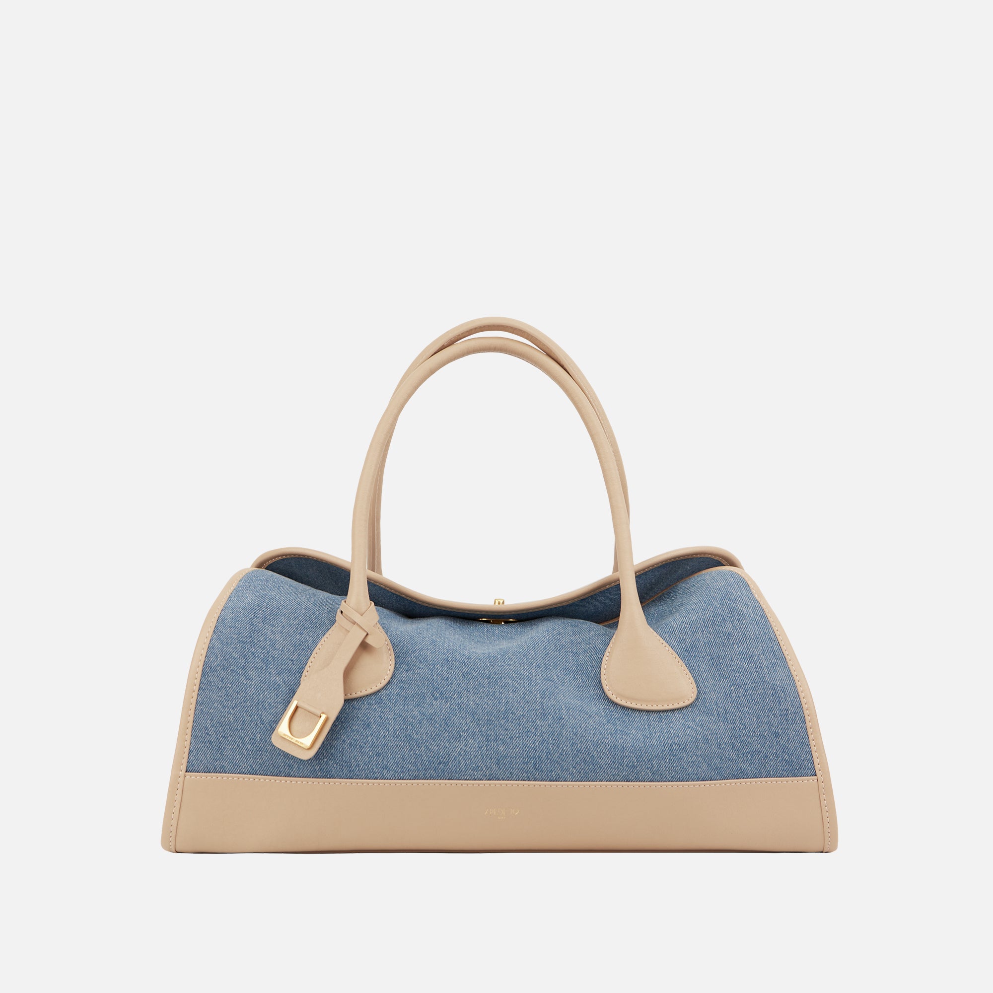 Medium Floral Bucket Bag with Metal Ring（Pre-order）