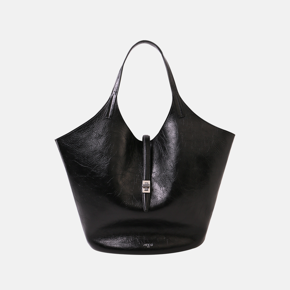 Black Crinkled Garden Bag（Pre-order）